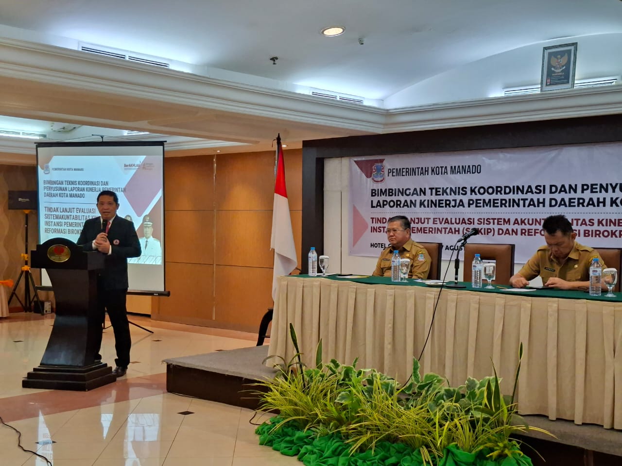 Bimtek, Sekda Dandel Perjelas, Kinerja Pemerintah Kota Manado tahun 2025 Masih Berada Pada Nilai BB